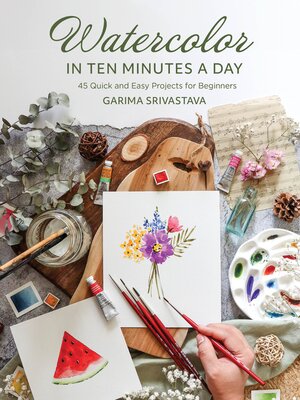 cover image of Watercolor in 10 Minutes a Day